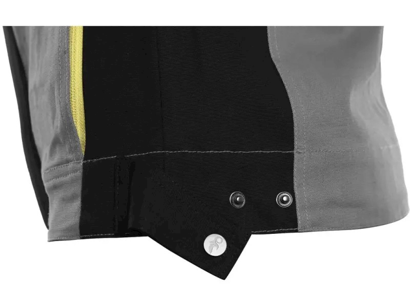 BLUZA DAMSKA CXS STRETCH SZARO-CZARNA 48