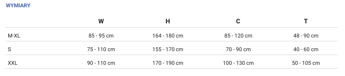 SZELKI BEZPIECZEŃSTWA PROTEKT P10F ROZMIAR S