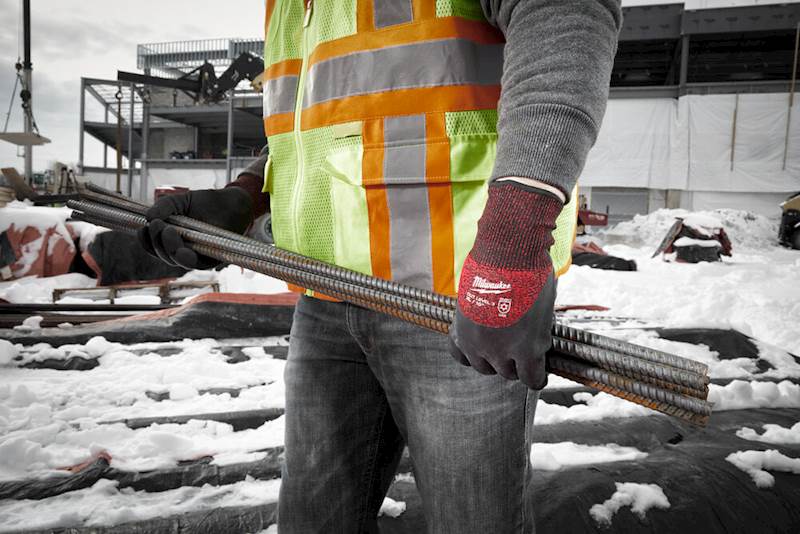 RĘKAWICE ZIMOWE ODPORNE NA PRZECIĘCIA MILWAUKEE WINTER CUT A 11/XXL