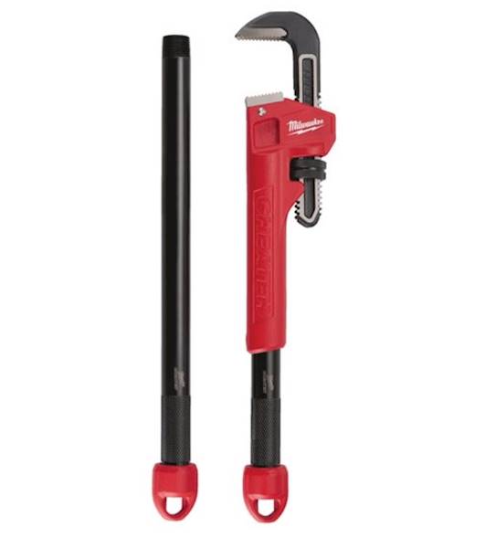 KLUCZ NASTAWNY DO RUR MILWAUKEE CHEATER 3W1 600 MM
