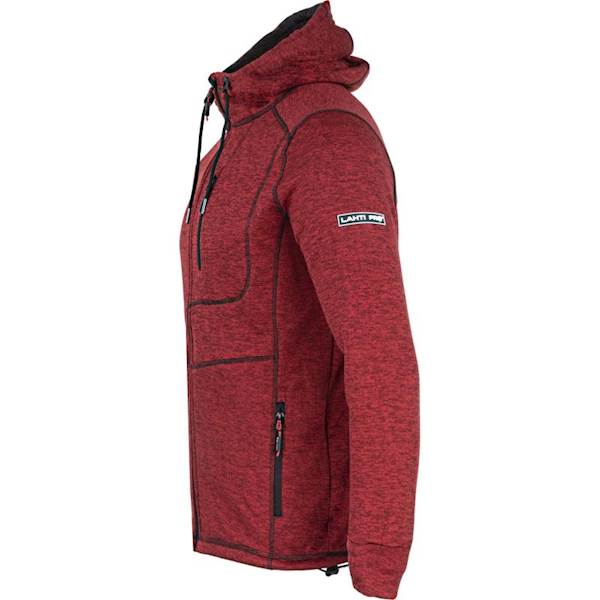 BLUZA ROZPINANA Z KAPTUREM LAHTI PRO L40134 CZERWONA L