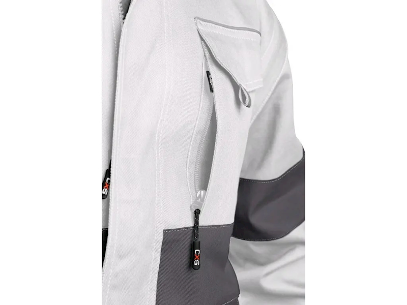 BLUZA CXS LUXY EDA BIAŁO-SZARA 60