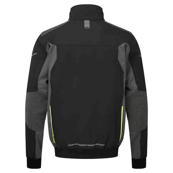 KURTKA SOFTSHELL PORTWEST EV4 BOMBER CZARNA XL