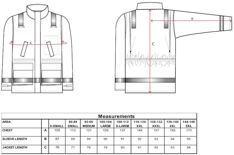 KURTKA ZIMOWA TRUDNOPALNA ANTYSTATYCZNA PORTWEST GRANATOWA XL