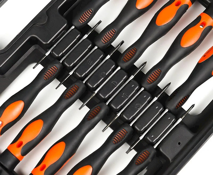 ZESTAW WKRĘTAKÓW I BITÓW POLAX 58 ELEMENTÓW