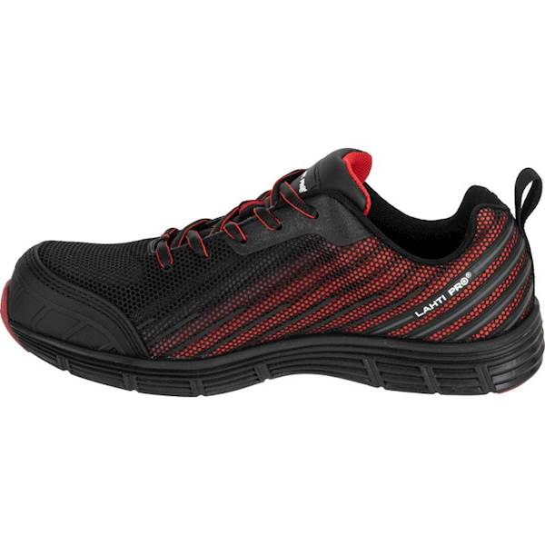 PÓŁBUTY LAHTI PRO L30417 S1 SRC CZARNO-CZERWONE 40