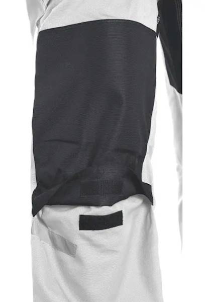 SPODNIE CXS STRETCH BIAŁO-CZARNE 56