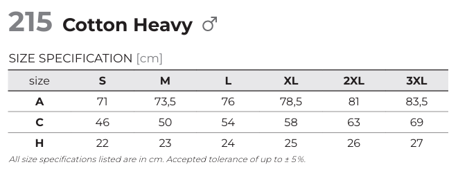 KOSZULKA POLO MALFINI COTTON HEAVY 21500 BIAŁA 3XL
