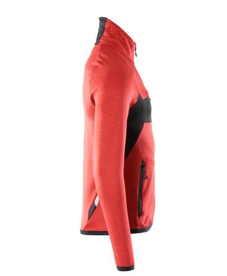 BLUZA POLAROWA ROZPINANA MASCOT ACCELERATE KUBAŃSKA CZERWIEŃ 2XL