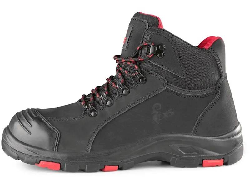 TRZEWIKI CXS ROCK DIORIT S3 2118-229-805 CZARNO-CZERWONE 41
