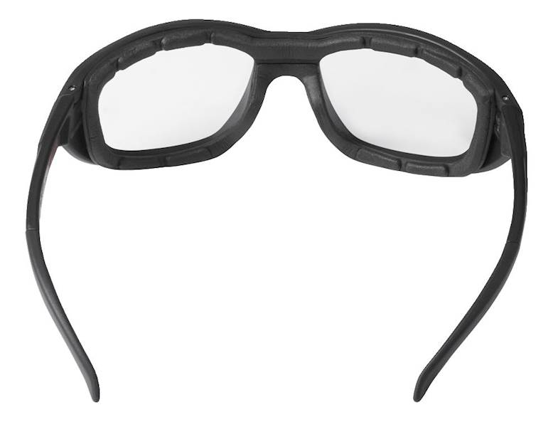 OKULARY OCHRONNE PREMIUM Z USZCZELKĄ MILWAUKEE BEZBARWNE