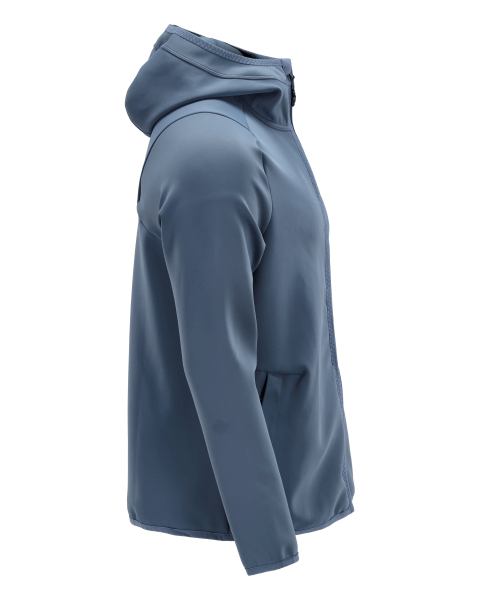 BLUZA POLAROWA Z KAPTUREM ROZPINANA MASCOT CUSTOMIZED NIEBIESKA 2XL