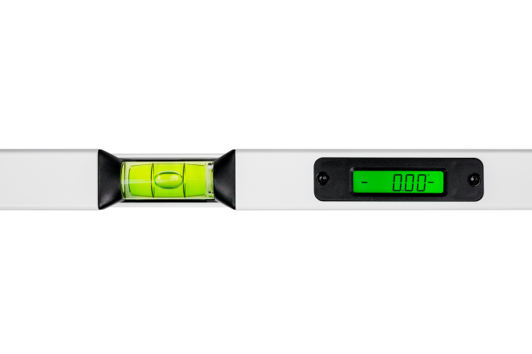 POZIOMICA ELEKTRONICZNA BIAŁA Z MAGNESAMI IP65 PRO900 DIGITAL POKROWIEC 120CM