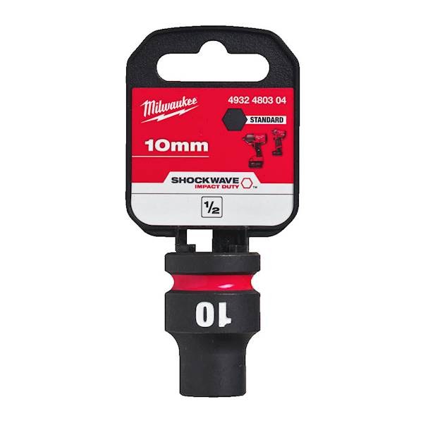 NASADKA UDAROWA 1/2″ MILWAUKEE SHOCKWAVE IMPACT DUTY 10 X 38 MM