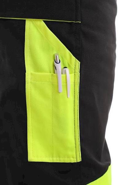 SPODNIE CXS SIRIUS BRIGHTON CZARNO-ŻÓŁTE 62