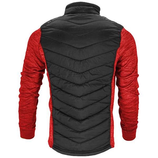 BLUZA OCIEPLANA LAHTI PRO L40132 CZERWONO-CZARNA 3XL