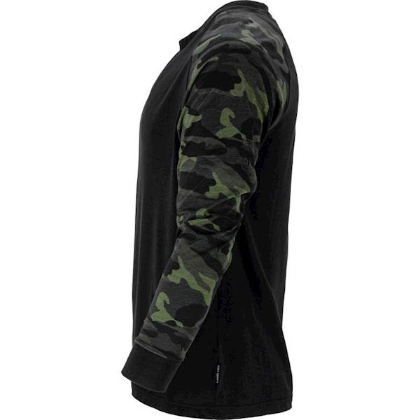 KOSZULKA Z DŁUGIM RĘKAWEM LAHTI PRO L40231 CZARNY-MORO XL