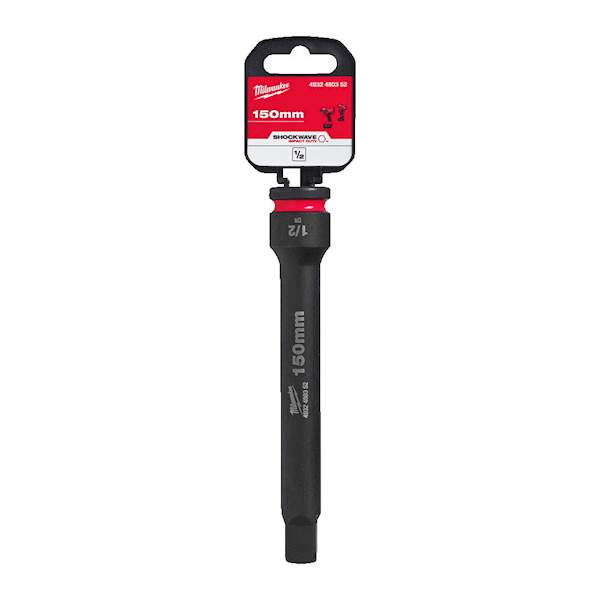 PRZEDŁUŻKA DO NASADEK UDAROWYCH 1/2" HEX MILWAUKEE SHOKWAVE IMPACT DUTY 150 MM
