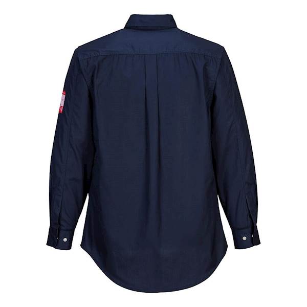 KOSZULA TRUDNOPALNA PORTWEST BIZFLAME WORK GRANATOWA M