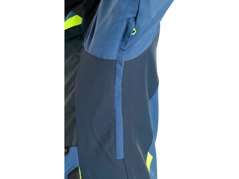 BLUZA CXS NAOS NIEBIESKA ŻÓŁTE ELEMENTY HV 60