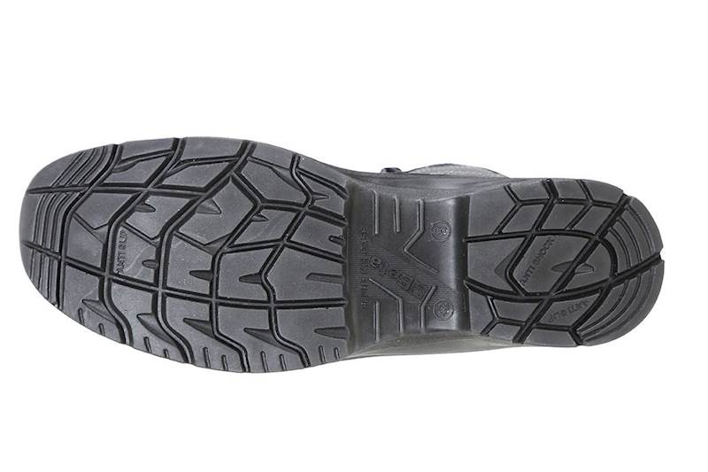 TRZEWIKI Z WODOODPORNEGO NUBUKU BETA S3 RS SRC ESD 7218G SZARE 44