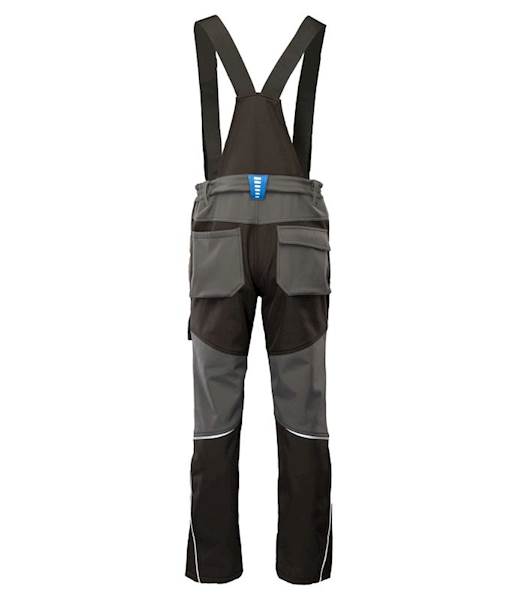 SPODNIE SOFTSHELL OCIEPLANE POLSTAR SEVEN KINGS TOPAZ STAL/CZARNY 4XL