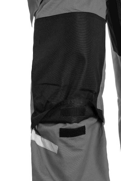 SPODNIE CXS STRETCH SKRÓCONY WARIANT 170-176CM SZARO-CZARNE 46