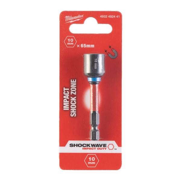 NASADKA UDAROWA MAGNETYCZNA MILWAUKEE SHOCKWAVE HEX 10 X 65 MM