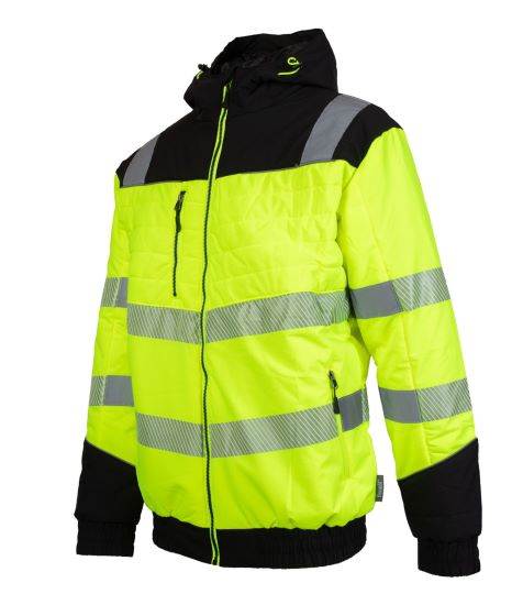 KURTKA OSTRZEGAWCZA POLSTAR BENEFIT SAFE HI-VI ŻÓŁTA 2XL
