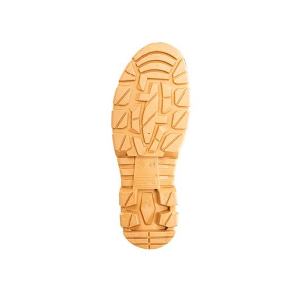 KALOSZE WYSOKIE BEZ PODNOSKA FAGUM F30705 PVC OB FO SRC ZIELONO-ŻÓŁTE 42