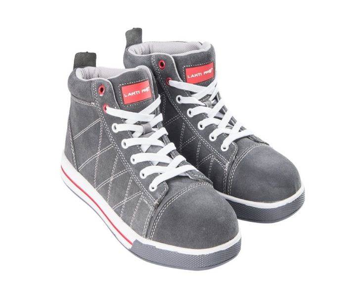 TRZEWIKI LAHTI PRO L30108 SB FO SRA SZARO-CZERWONE 45