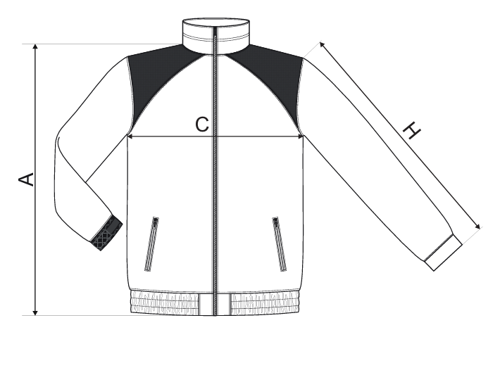 BLUZA POLAROWA RIMECK JACKET HI-Q 506 CHABROWA M