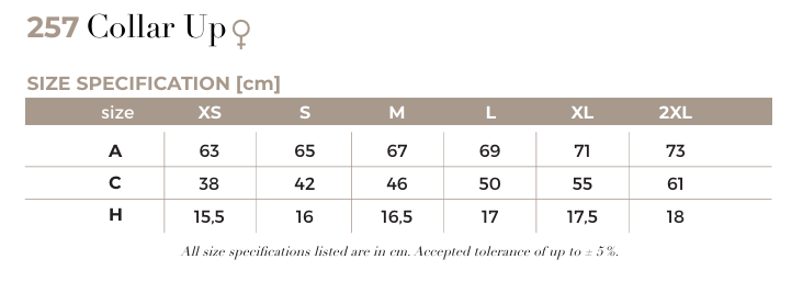 KOSZULKA POLO DAMSKA MALFINI COLLAR UP 257 ANTRACYT M