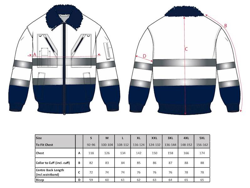 KURTKA OSTRZEGAWCZA PORTWEST PILOT 3W1 ŻÓŁTO-GRANATOWA XL