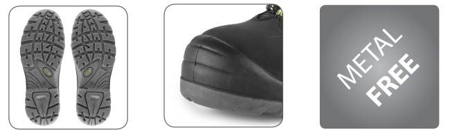 TRZEWIKI CXS UNIVERSE METEOR S3 2118-131-808 CZARNO-ZIELONE 42