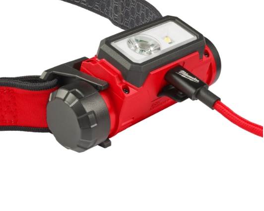 LATARKA CZOŁOWA AKUMULATOROWA USB MILWAUKEE L4 HL2-301 600 LUMENÓW