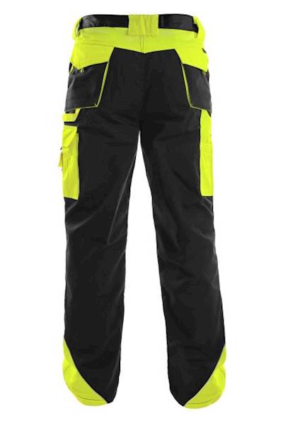 SPODNIE CXS SIRIUS BRIGHTON CZARNO-ŻÓŁTE 60