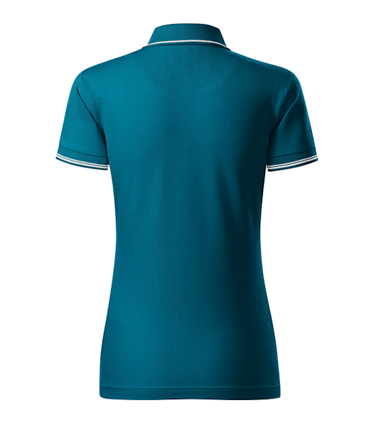 KOSZULKA POLO DAMSKA MALFINI PERFECTION PLAIN 253 PETROL BLUE M