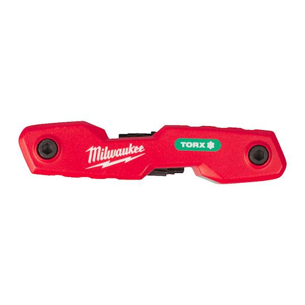 ZESTAW SKŁADANYCH KLUCZY TORX MILWAUKEE 8 ELEMENTÓW