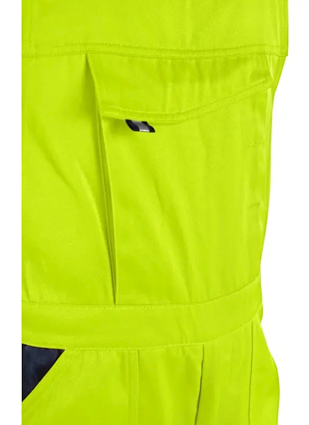 SPODNIE OSTRZEGAWCZE OGRODNICZKI CXS NORWICH ŻÓŁTO-NIEBIESKIE 56