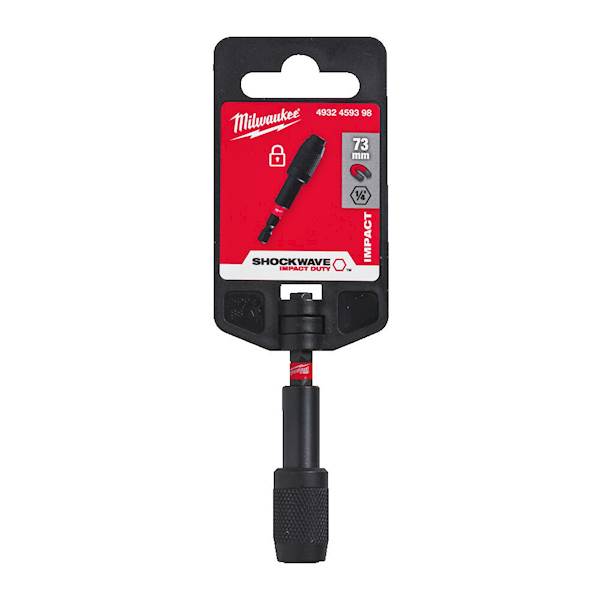 UCHWYT DO BITÓW Z SAMOZACISKIEM MILWAUKEE SHOCKWAVE IMPACT DUTY 73 MM