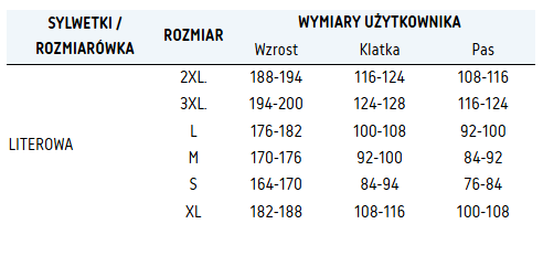 BLUZA POLSTAR SEVEN KINGS TOPAZ STALOWA 2XL