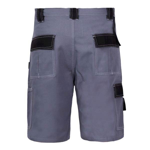KRÓTKIE SPODENKI LAHTI PRO L40703 SZARO-CZARNE 3XL