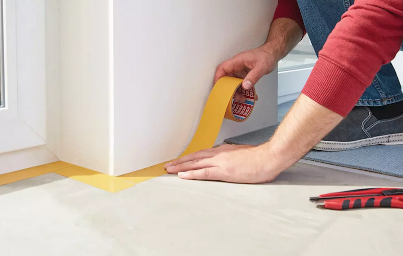 TAŚMA DWUSTRONNA DO WYKŁADZIN TESA EXTRA STRONG 50 MM X 5 M