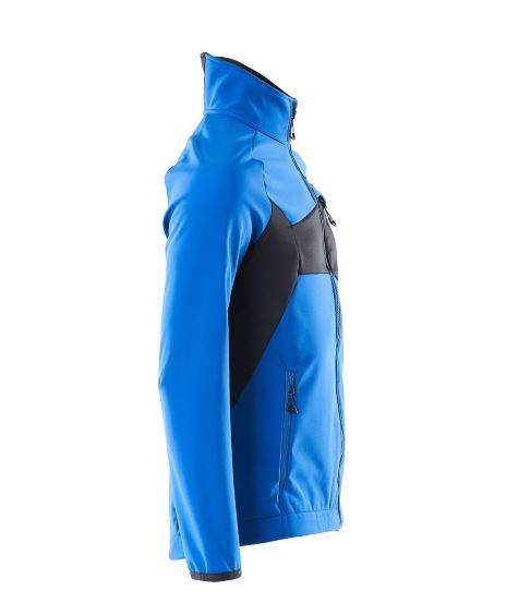 KURTKA SOFTSHELL MASCOT ACCELERATE BŁĘKITNY/CIEMNY GRANAT 3XL