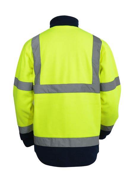 KURTKA OSTRZEGAWCZA POLAROWA BETA VIZWELL ŻÓŁTO-GRANATOWA M