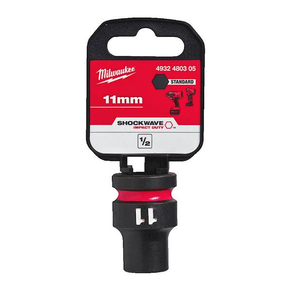 NASADKA UDAROWA 1/2″ MILWAUKEE SHOCKWAVE IMPACT DUTY 11 X 38 MM
