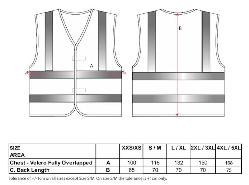 KAMIZELKA OSTRZEGAWCZA TRUDNOPALNA PORTWEST POMARAŃCZOWA 2XL-3XL