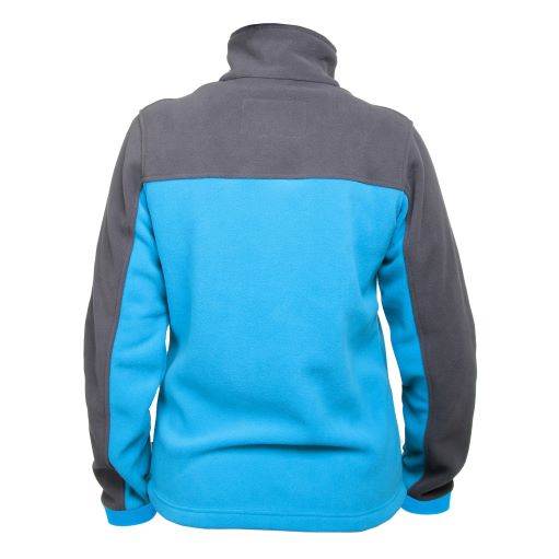 BLUZA POLAROWA DAMSKA LAHTI PRO L40103 TURKUSOWO-SZARA M