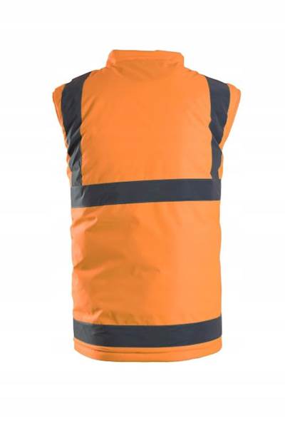 BEZRĘKAWNIK POLSTAR BENEFIT MARINO GRANATOWO-POMARAŃCZOWY 2XL
